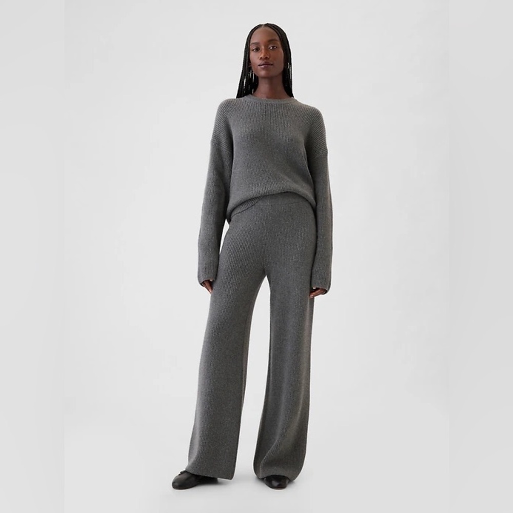 CashSoft Sweater and Shaker-Stitch Sweater Pants!